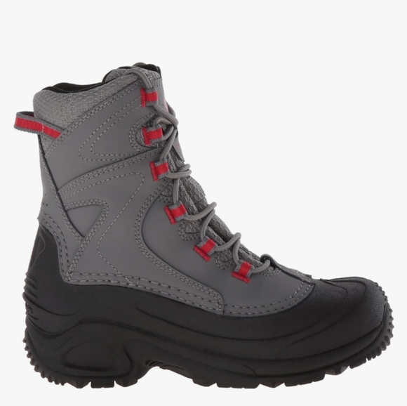 #541Columbia Youth Bugaboot Boys-K Snow Boots-Quarry Rocket. Size: 2 - Picture 9 of 9